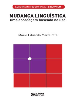 cover image of Mudança linguística